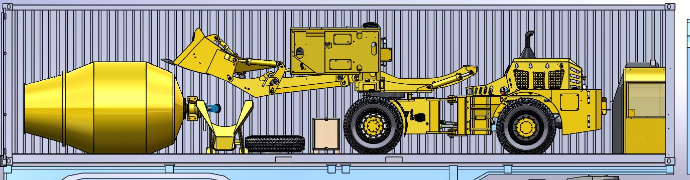 3D container loading plan