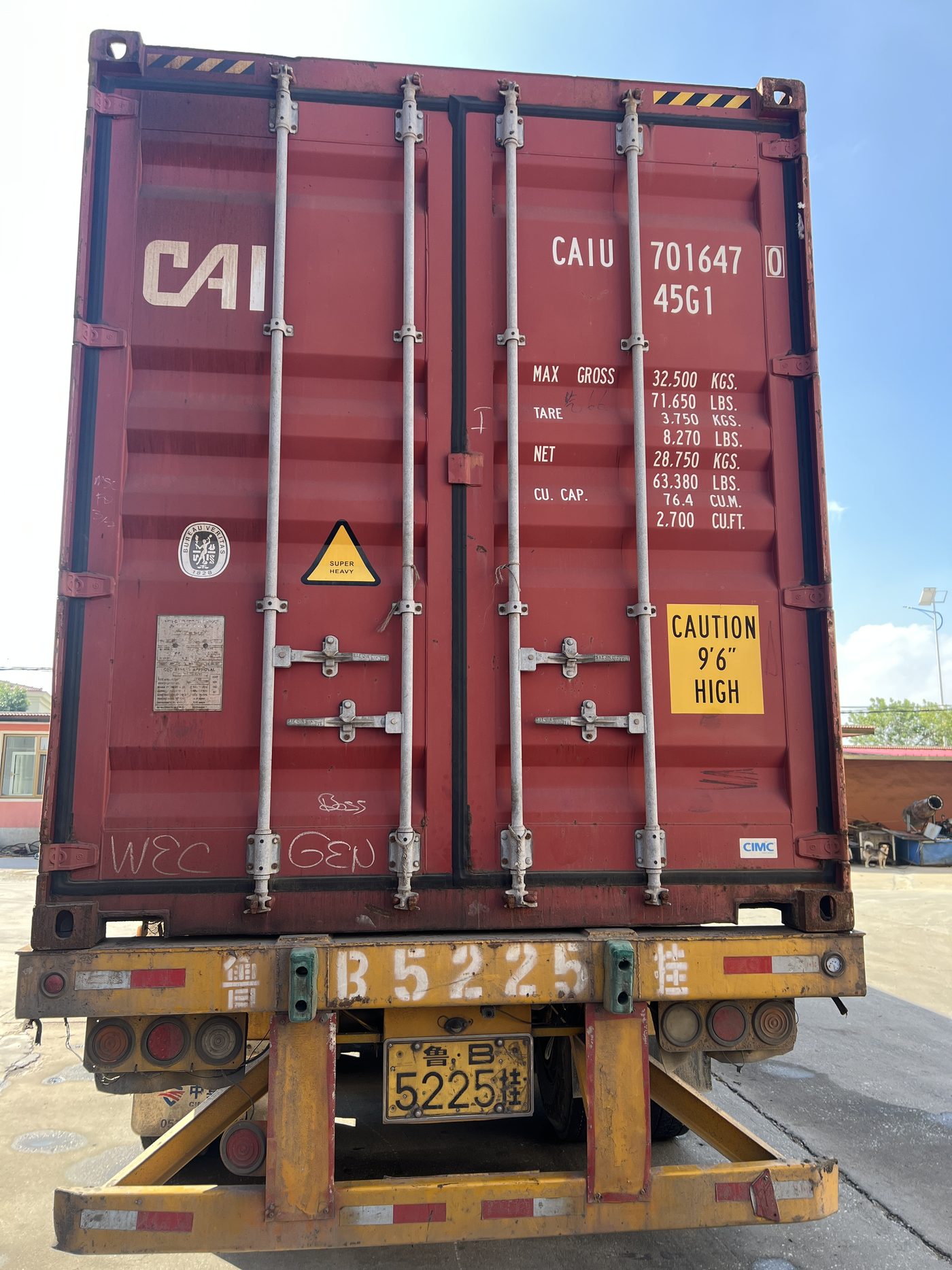 Container loading process 8